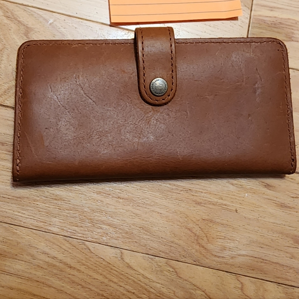 Portland Leather AP Honey Bifold Wallet